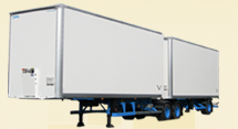Asca Extendable rear axle chassis and trailer truck