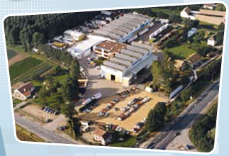 Aerial view of Asca